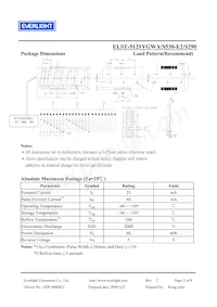 ELST-512SYGWA/S530-E2/S290 Datasheet Page 2