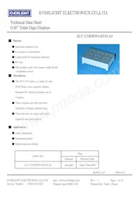 ELT-315SDRWA/S530-A3 Datasheet Cover