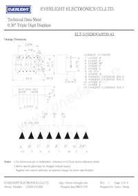 ELT-315SDRWA/S530-A3 Datasheet Page 2