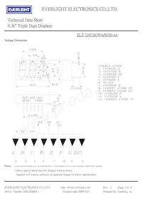 ELT-316USOWA/S530-A4 Datasheet Page 2