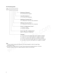 HDSP-K413 Datasheet Page 2