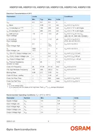 HDSP2114S Datasheet Page 6