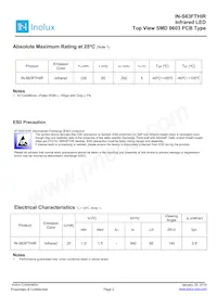 IN-S63FTHIR Datasheet Page 2