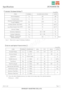 JGN1105H-TR數據表 頁面 3