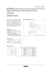 LB-403VF1 Datasheet Cover