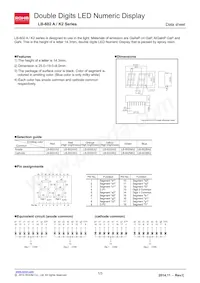 LB-602BA2 Datasheet Cover