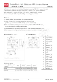 LBP-602YA2 Datasheet Cover