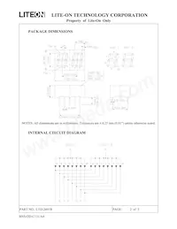 LTD-2601B Datasheet Page 2