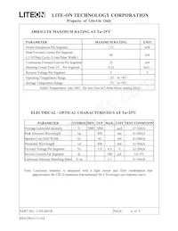 LTD-2601B數據表 頁面 4