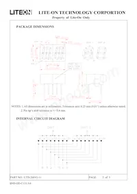 LTD-2601G-11 Datasheet Page 2