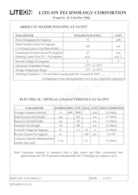 LTD-2601G-11 Datasheet Pagina 4
