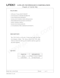 LTD-2701B Datasheet Cover