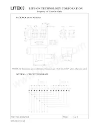 LTD-2701B Datasheet Pagina 2