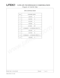 LTD-2701B 데이터 시트 페이지 3