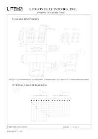 LTD-2701G Datasheet Page 2