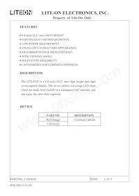 LTD-432E Datasheet Page 2