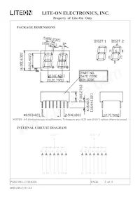 LTD-432E Datasheet Pagina 3