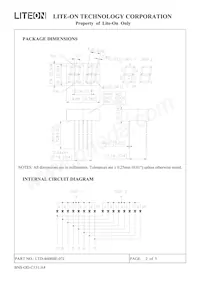 LTD-4608BE-07 Datasheet Page 3