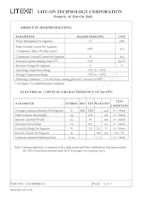 LTD-4608BE-07 Datasheet Page 5