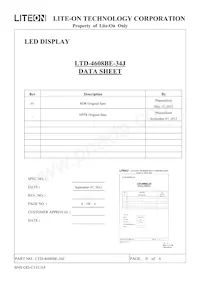 LTD-4608BE-34J Datasheet Pagina 2