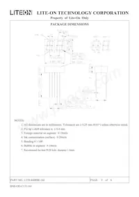 LTD-4608BE-34J Datasheet Pagina 4