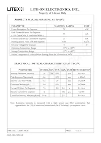 LTD-4708JR Datasheet Page 4