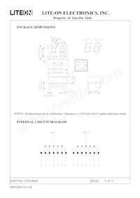 LTD-482EC 데이터 시트 페이지 2