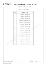 LTD-482EC Datasheet Pagina 3