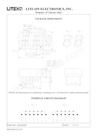 LTD-482PC Datasheet Pagina 2