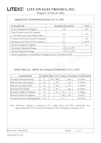 LTD-482PC Datasheet Pagina 4