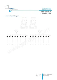 LTD-4830CTB-P Datasheet Pagina 4