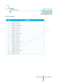 LTD-4830CTB-P Datasheet Page 5