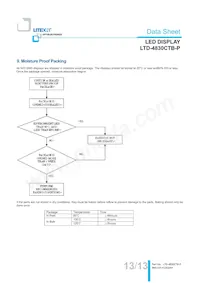 LTD-4830CTB-P Datasheet Page 13
