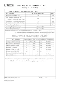 LTD-5250HR-03J Datasheet Page 5