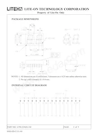 LTD-5250JG-18J Datasheet Pagina 3