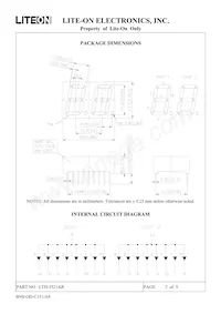 LTD-5521AB Datasheet Pagina 2