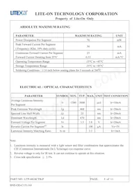 LTP-4824CTB-P Datasheet Page 5
