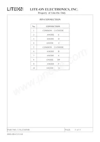 LTS-23305HR Datasheet Page 4