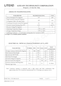 LTS-3401LE-03數據表 頁面 5