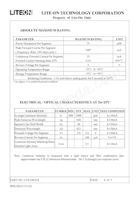 LTS-3403LE Datasheet Page 4