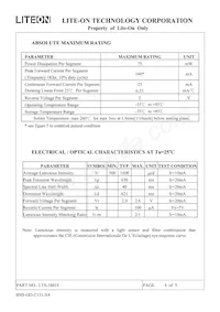 LTS-3861E Datasheet Page 5