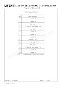 LTS-4640AE Datasheet Page 3