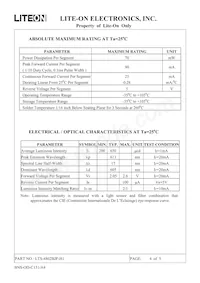 LTS-4802BJF-H1 Datasheet Page 4
