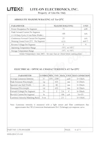 LTS-4910AHR Datasheet Page 4