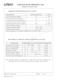 LTS-5501AE Datasheet Pagina 4