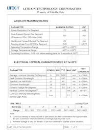 LTS-5501AE-09J Datasheet Page 6