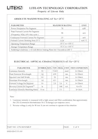 LTS-5825CKR-P Datasheet Pagina 5