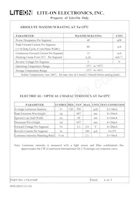 LTS-6760P Datasheet Page 4