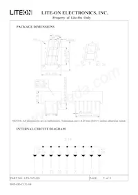 LTS-7671GN Datasheet Pagina 2