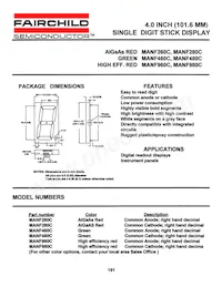 MANF980C Datasheet Cover